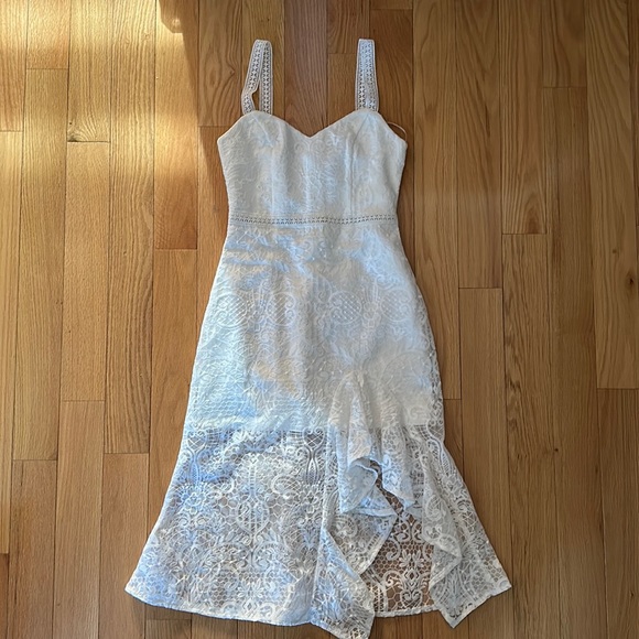Lulus Dresses & Skirts - Lulus Today's Your Day White Embroidered
Lace Midi Dress XSmall